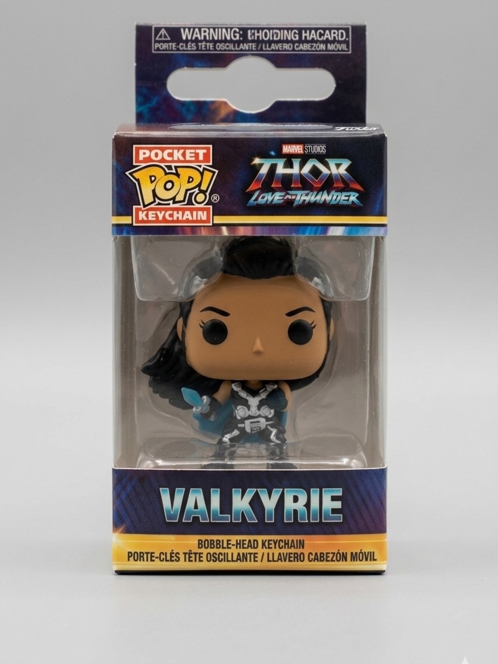 Marvel Valkyrie Funko Pocket Pop Keychain Thor Love & Thunder Collectible NWOT